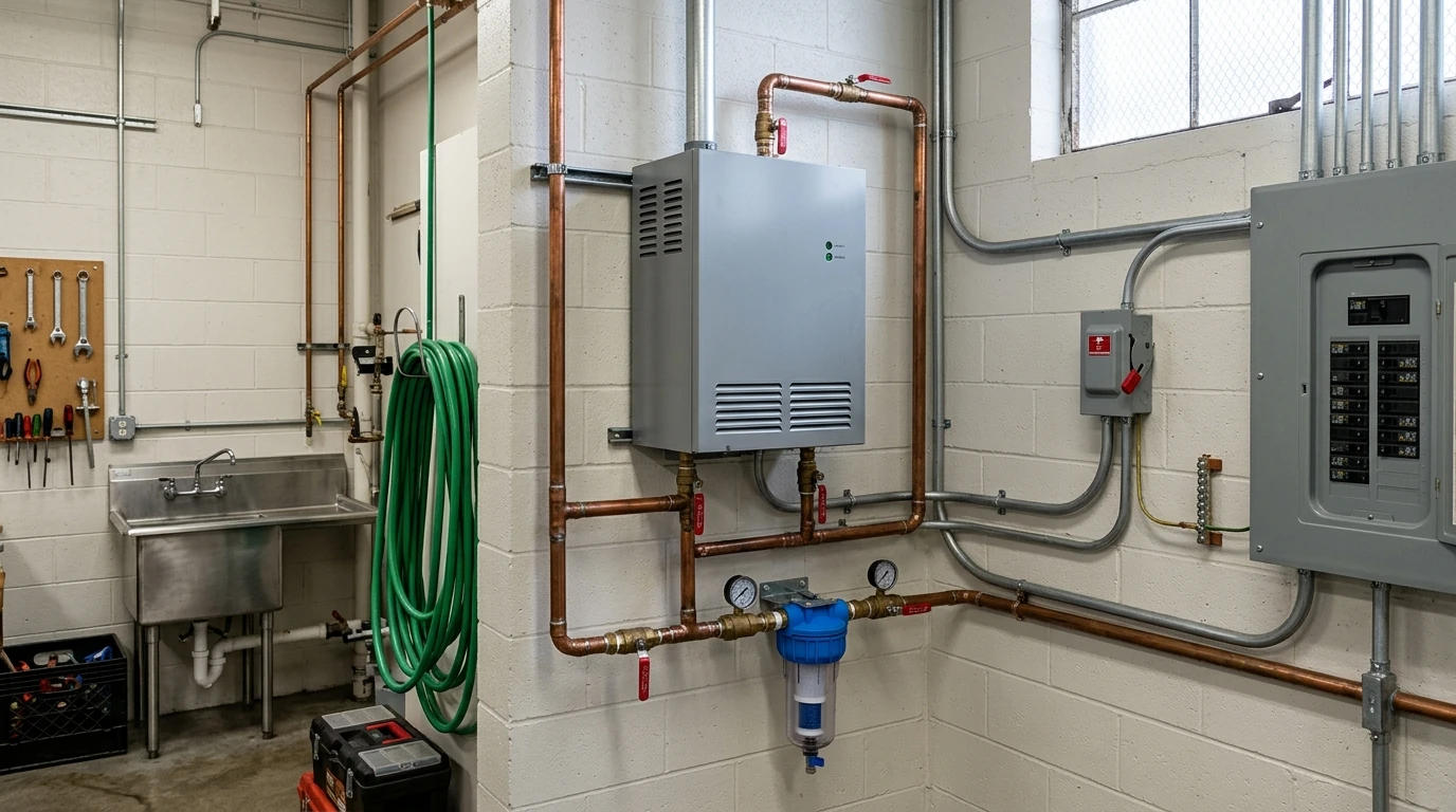 Industrial Electric Tankless Water Heater: Sizing & Install